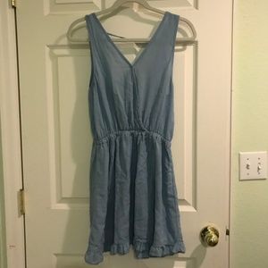 American Eagle Don't Ask Why Blue Stress